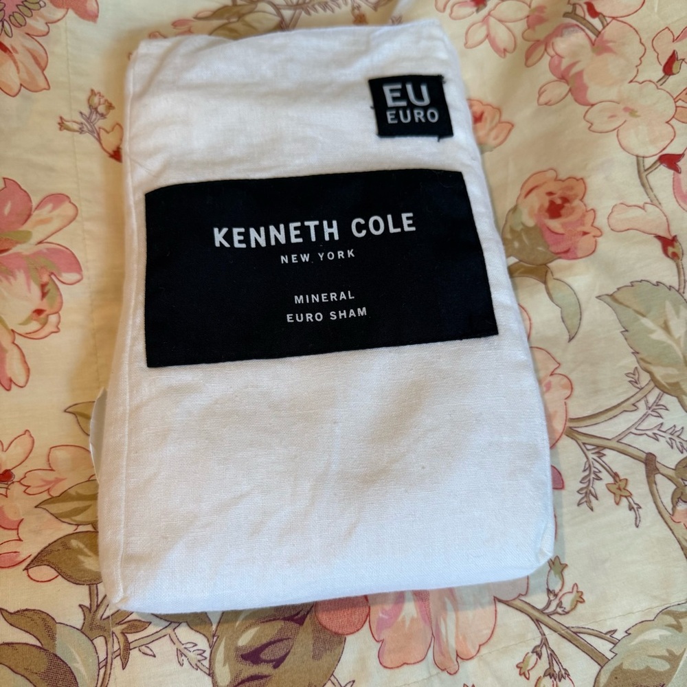 Kenneth Cole New York Mineral  Linen Blend Euro Sham